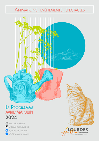 Programme Animations Avril-Mai-Juin 2024 Lourdes