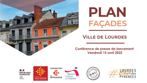 Conf de presse Plan Facades Lourdes