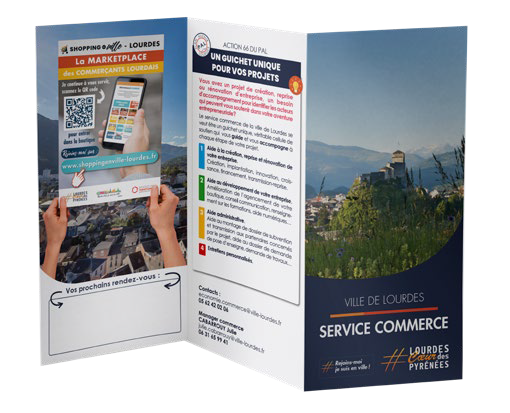 brochure service commerce lourdes