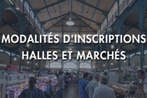 inscription halle marché