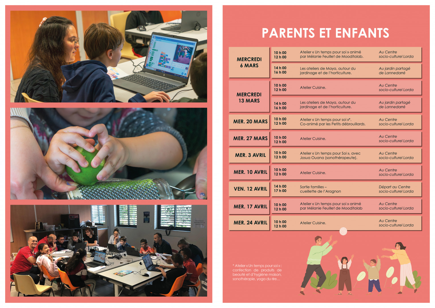 Programme CSC Lorda Mars-Avril 2024