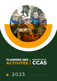Planning Activités CCAS Lourdes 2023