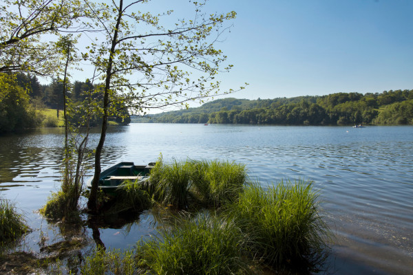 Lac de Lourdes barque