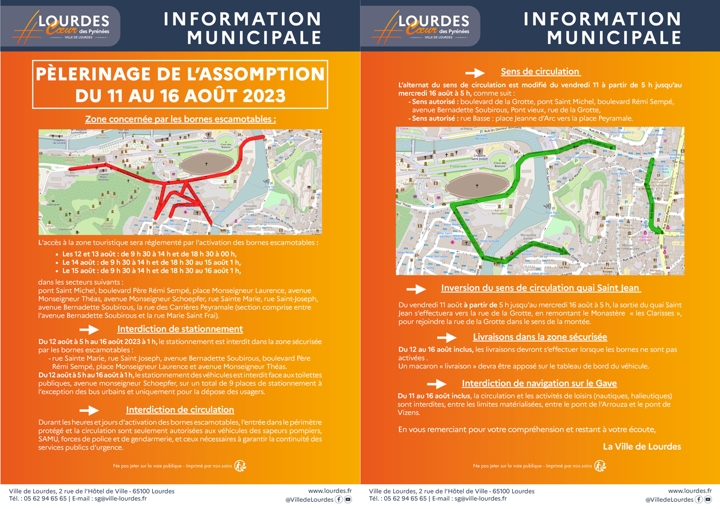 Info municipale assomption 11 16 aout 2023