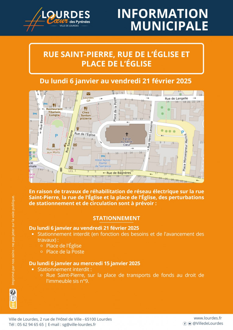 2025 01 06 2025 02 21 Travaux réseau Place de lEglise