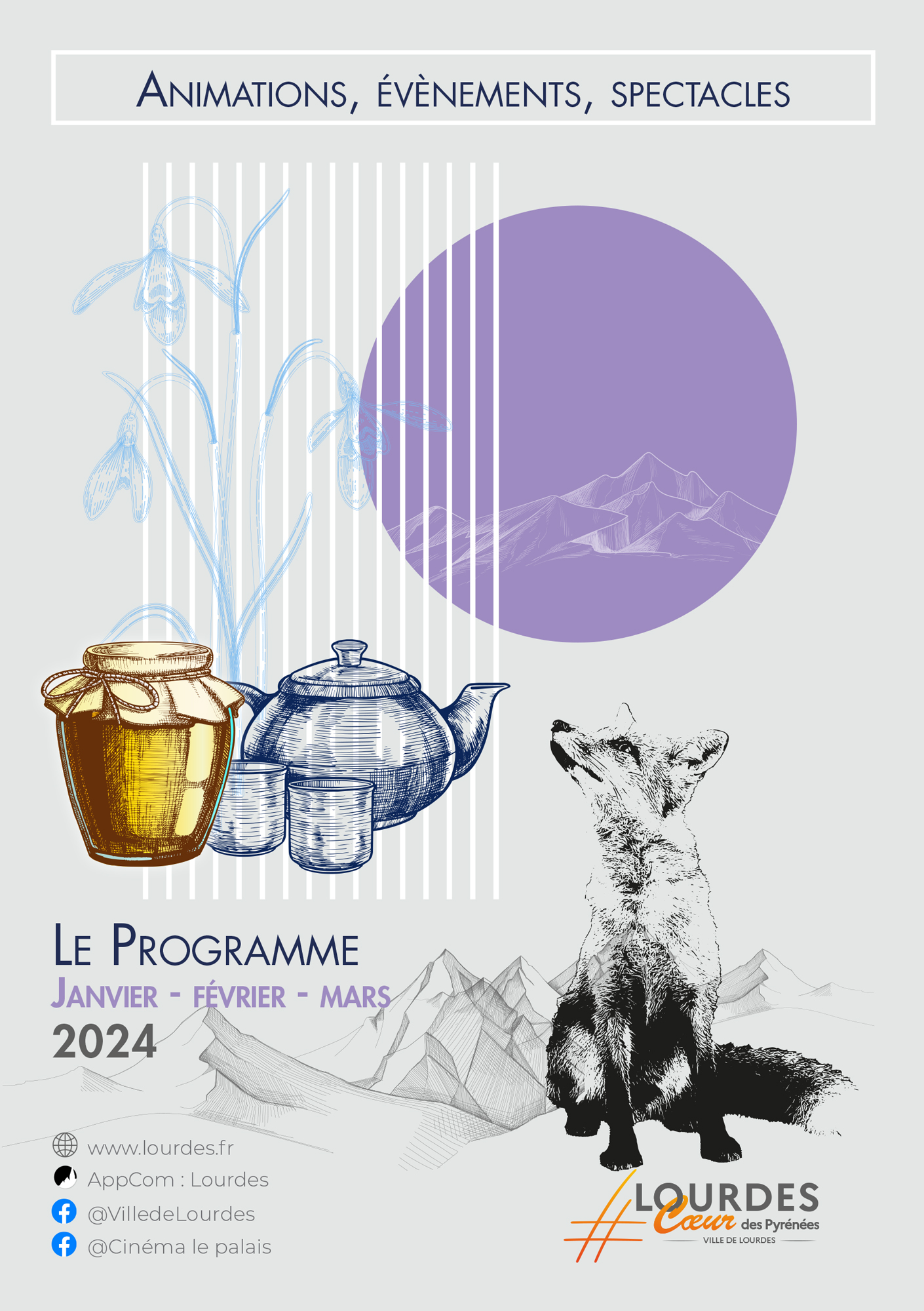 Programme janvier mars 2023 Animations Lourdes Page 1