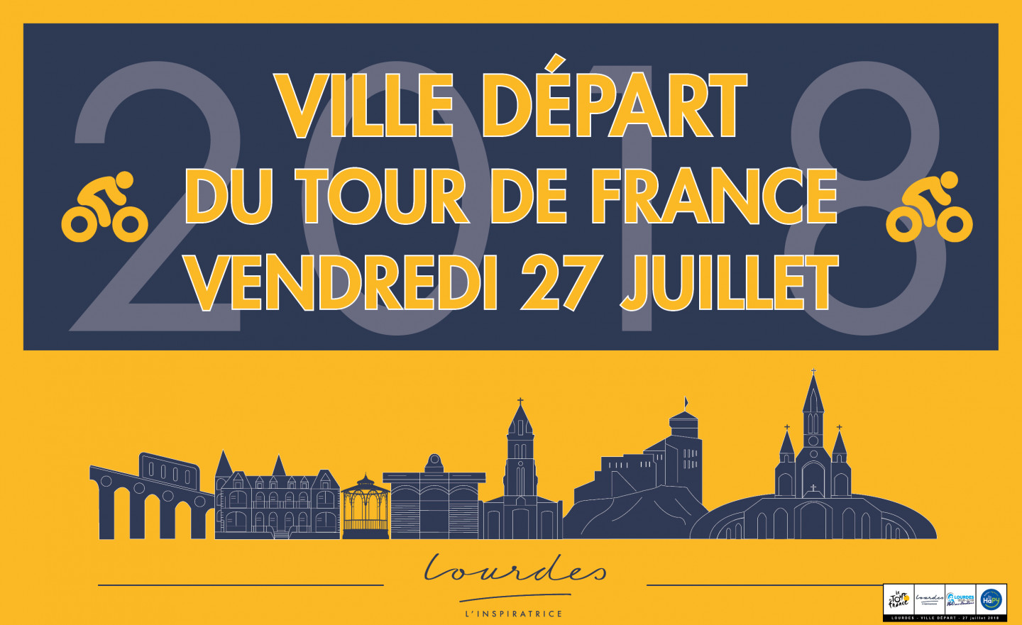 PANNEAU Tour de France 2018