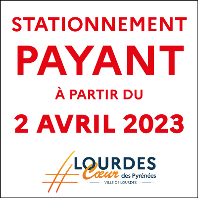 Stationnement payant a partir 2 avril 2023