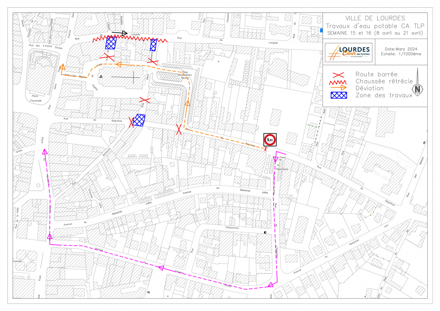 annexe arrete plan semaine 15 et 16