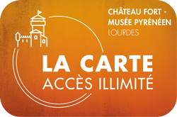 carte acces illimite chateau fort lourdes famille