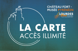 carte acces illimite chateau fort lourdes individuel