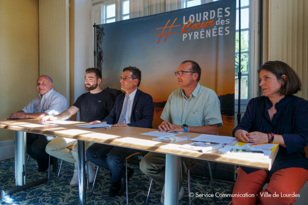 2022 06 09 Conférence Presse Taxe Symat service communication ville de lourdes 2