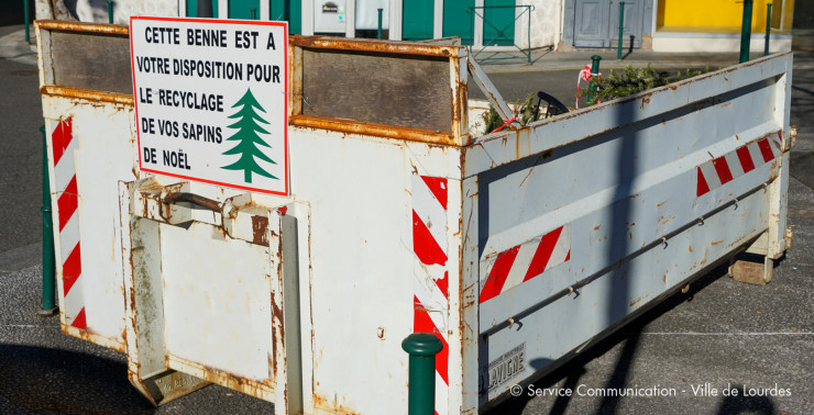 Benne Recyclage Sapins Lourdes