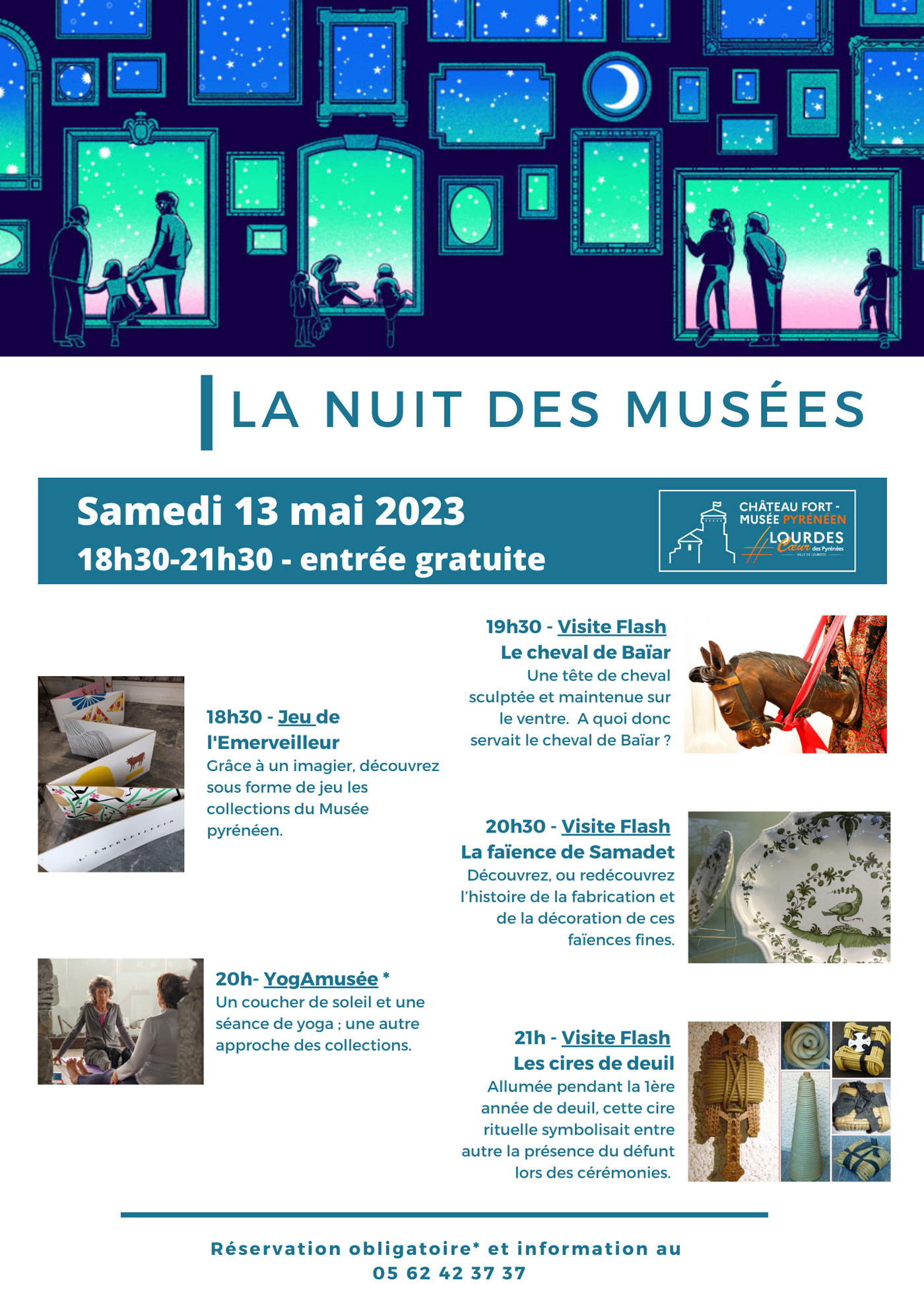 Nuit europeenne musees 2023 affiche
