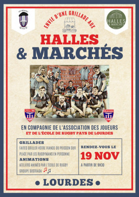 2022 11 19 Grillades FCL XV Halles Lourdes