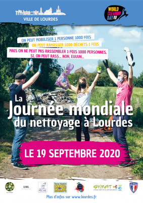 Affiche WCUD spécial CoVid Ville de Lourdes 2020