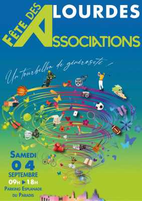 Affiche fete des assos 2021 lourdes