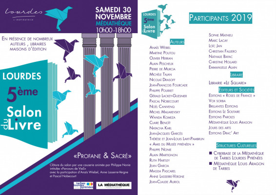 salon du livre 2019 flyer web