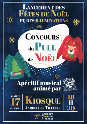 Lancement des fêtes de Noël 2022 Lourdes