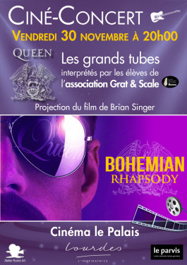 cine concert bohemian rhapsody affiche