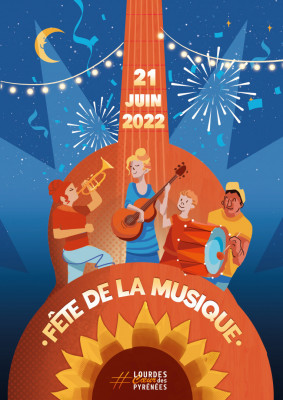 Affiche fete de la musique 2022