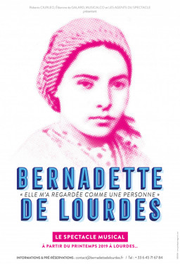 Bernadette de Lourdes Affiche