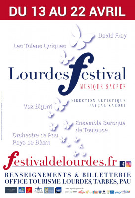 Lourdes Festival Musique 2019 affiche