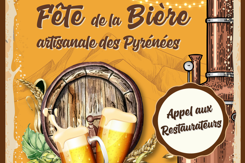 Fête de la bière artisanale des Pyrénées 2023 Lourdes intro Restaurateurs