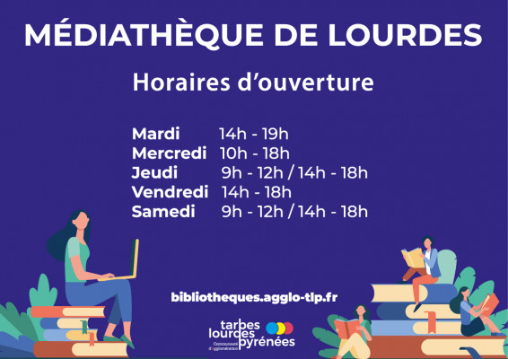 Horaires Mediatheque de Lourdes