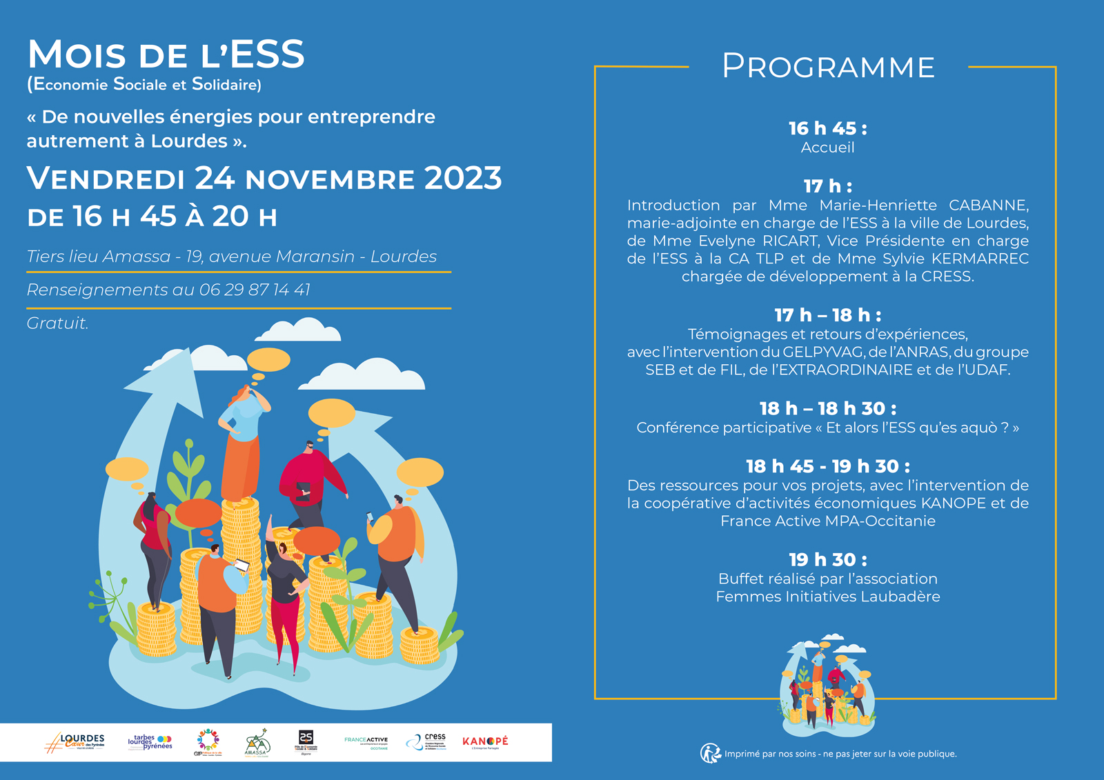 Programme Mois de léconomie sociale et solidaire 2023