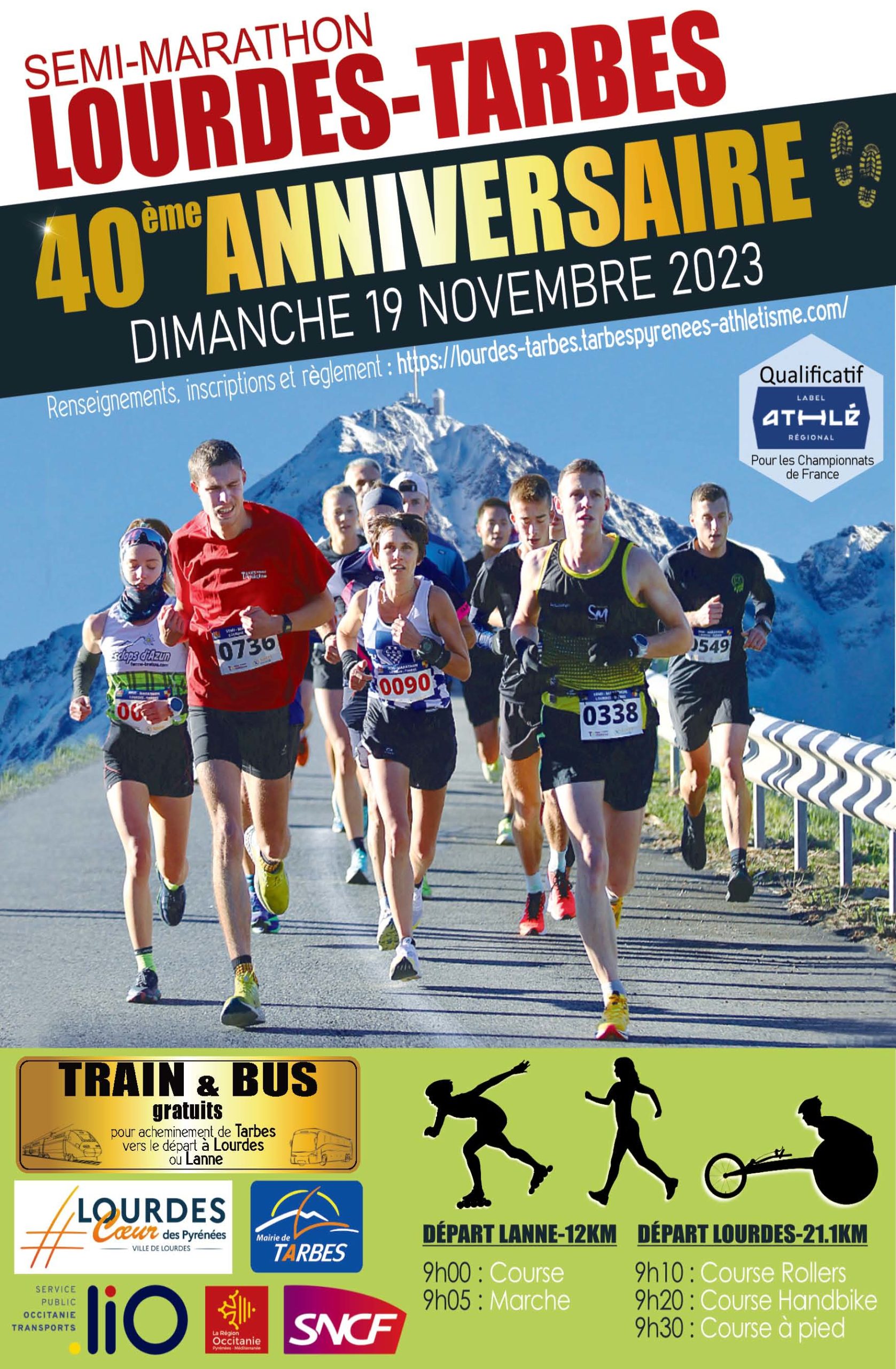 40e Semi-Marathon Lourdes Tarbes 2023