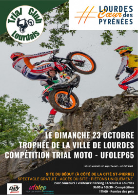 miniatures Affiche Trail Lourdes 2022