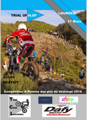 Trial UFOLEP Lourdes 2019 affiche