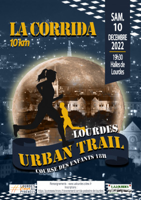 affiche corrida Lourdes 2022 UAL