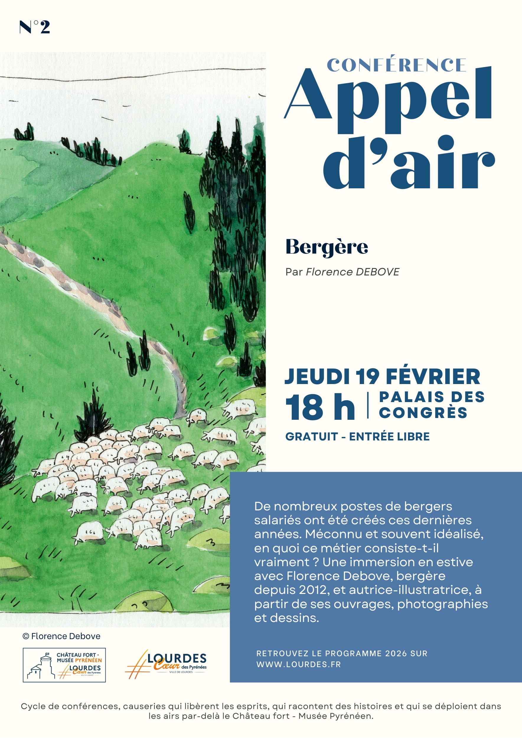 Conférence Appel d&rsquo;Air : « Bergère »