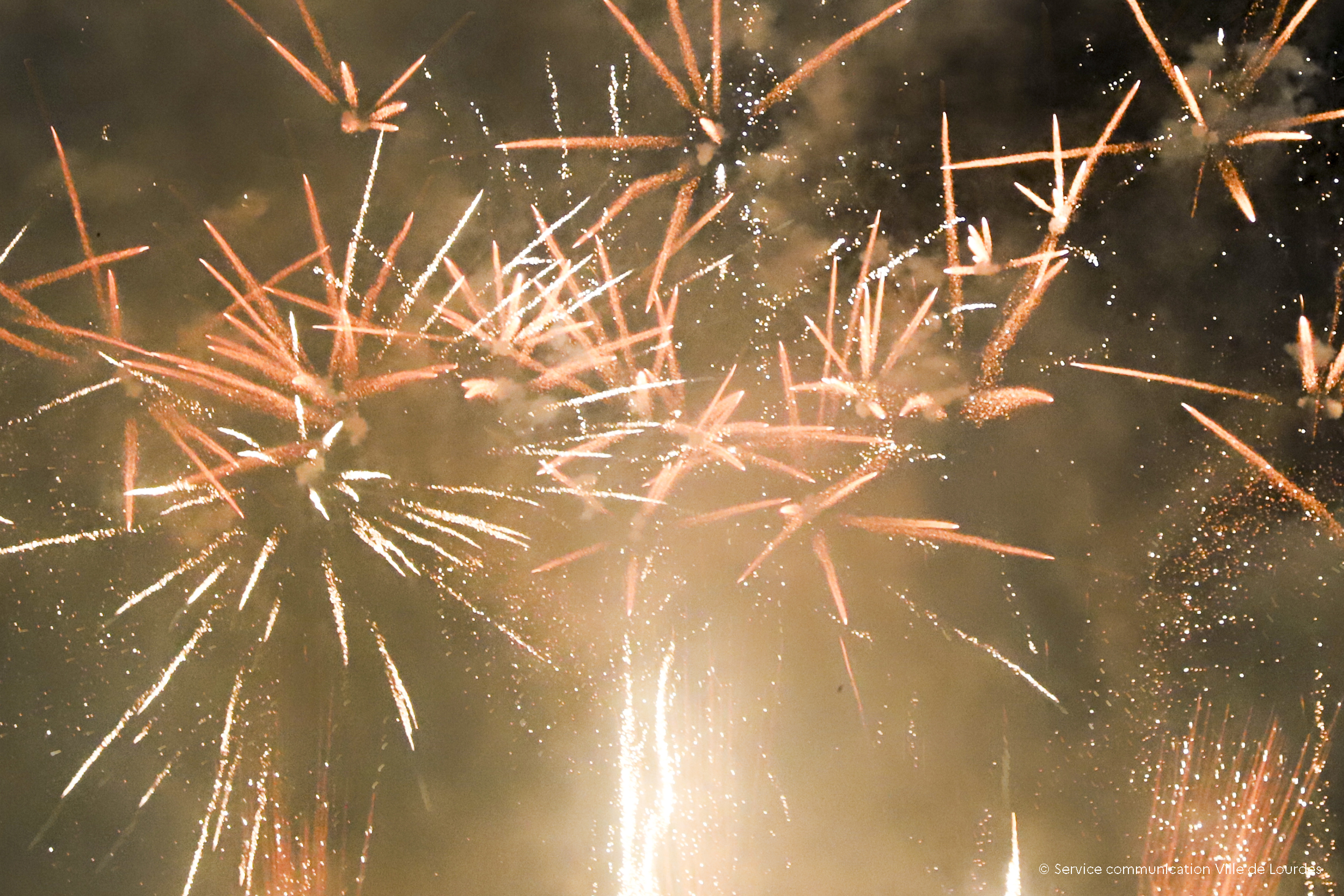 Un feu d’artifice mardi soir