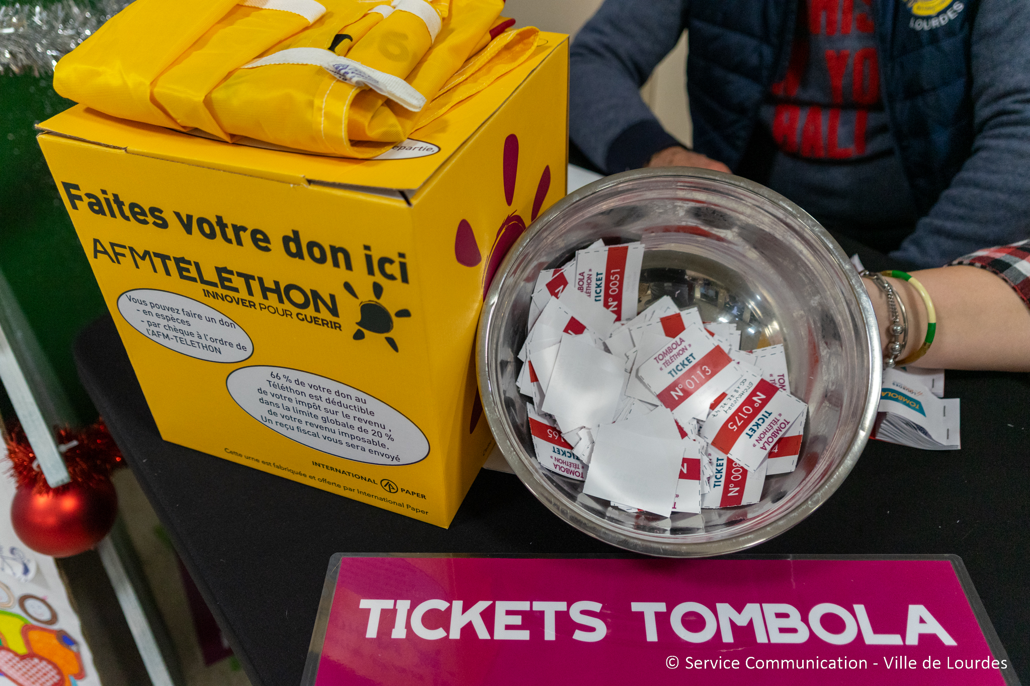 Résultats de la tombola du Téléthon 2025 à Lourdes !