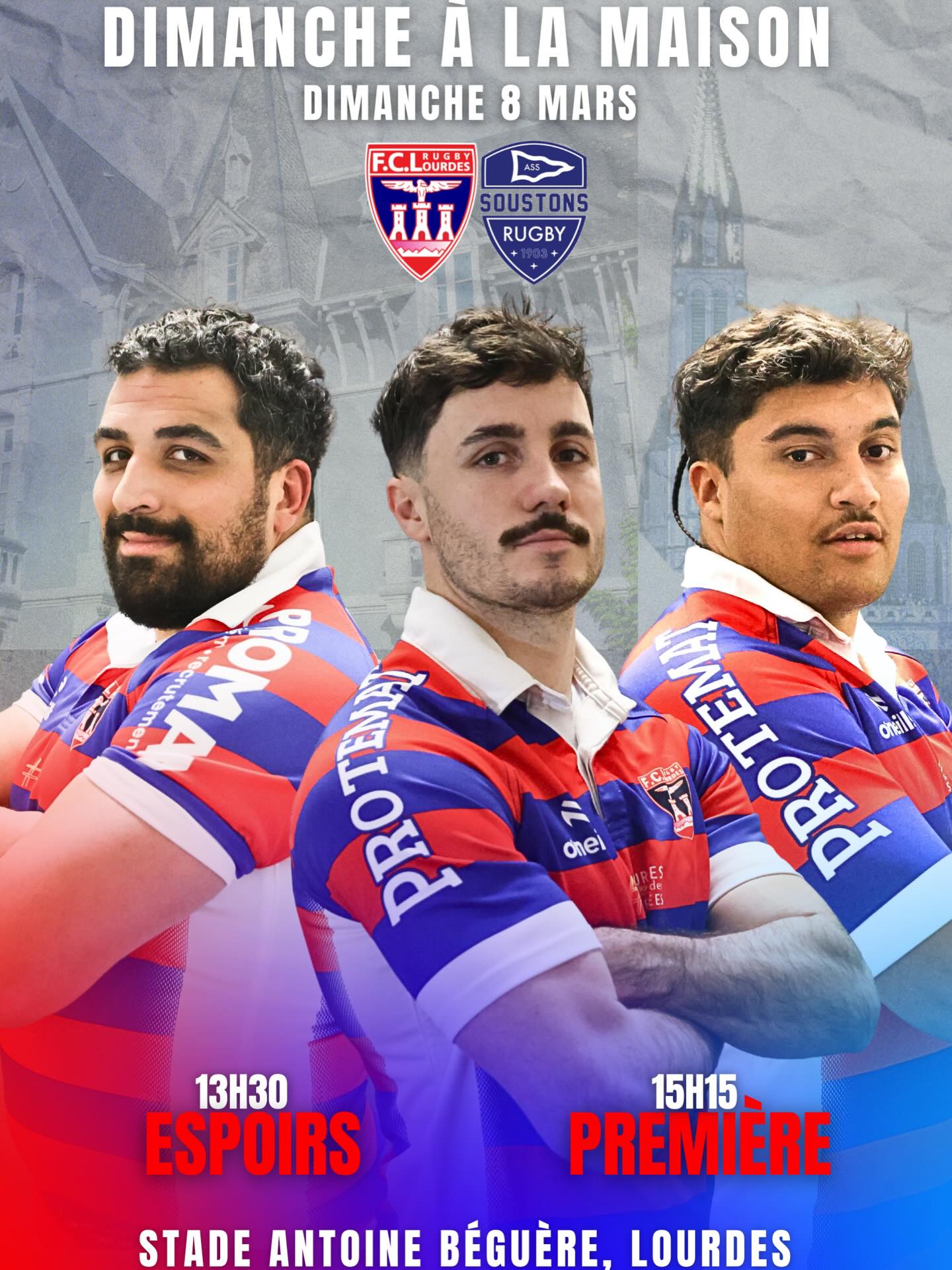 Match Rugby : FC Lourdes Rugby / Soustons