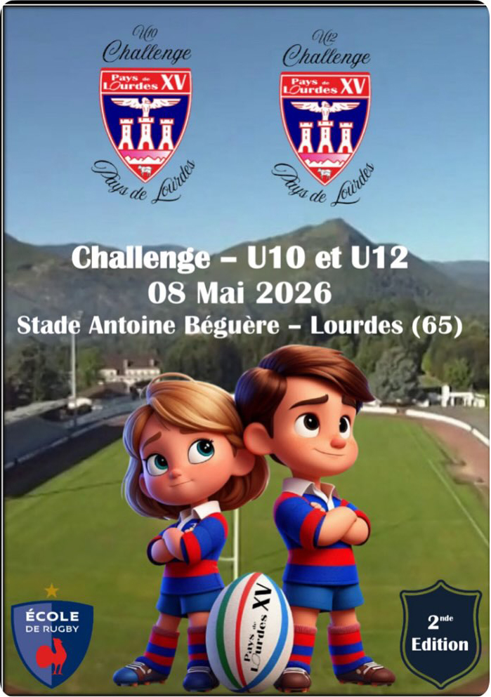 Rugby : 2e Challenge Pays de Lourdes XV – Ecole de rugby du 65
