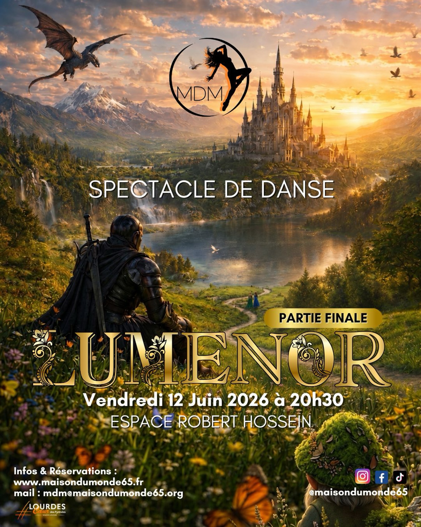 LUMENOR (partie finale) – Spectacle de danse organisé par Maison du Monde 65