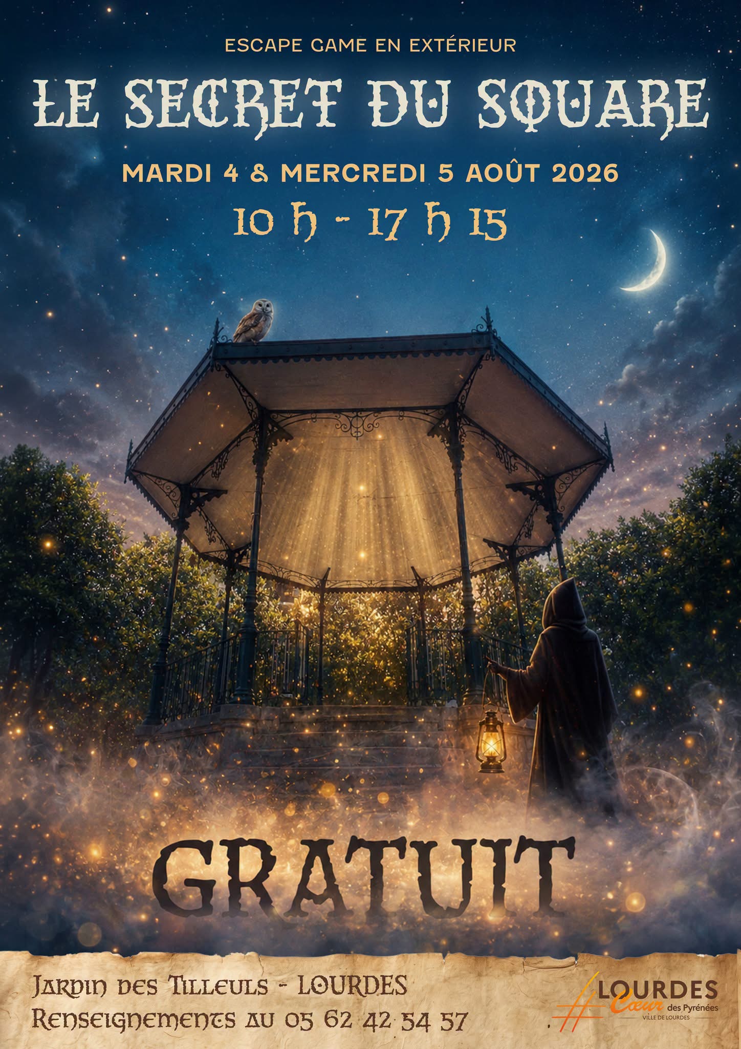 Escape game offert par la Ville de Lourdes