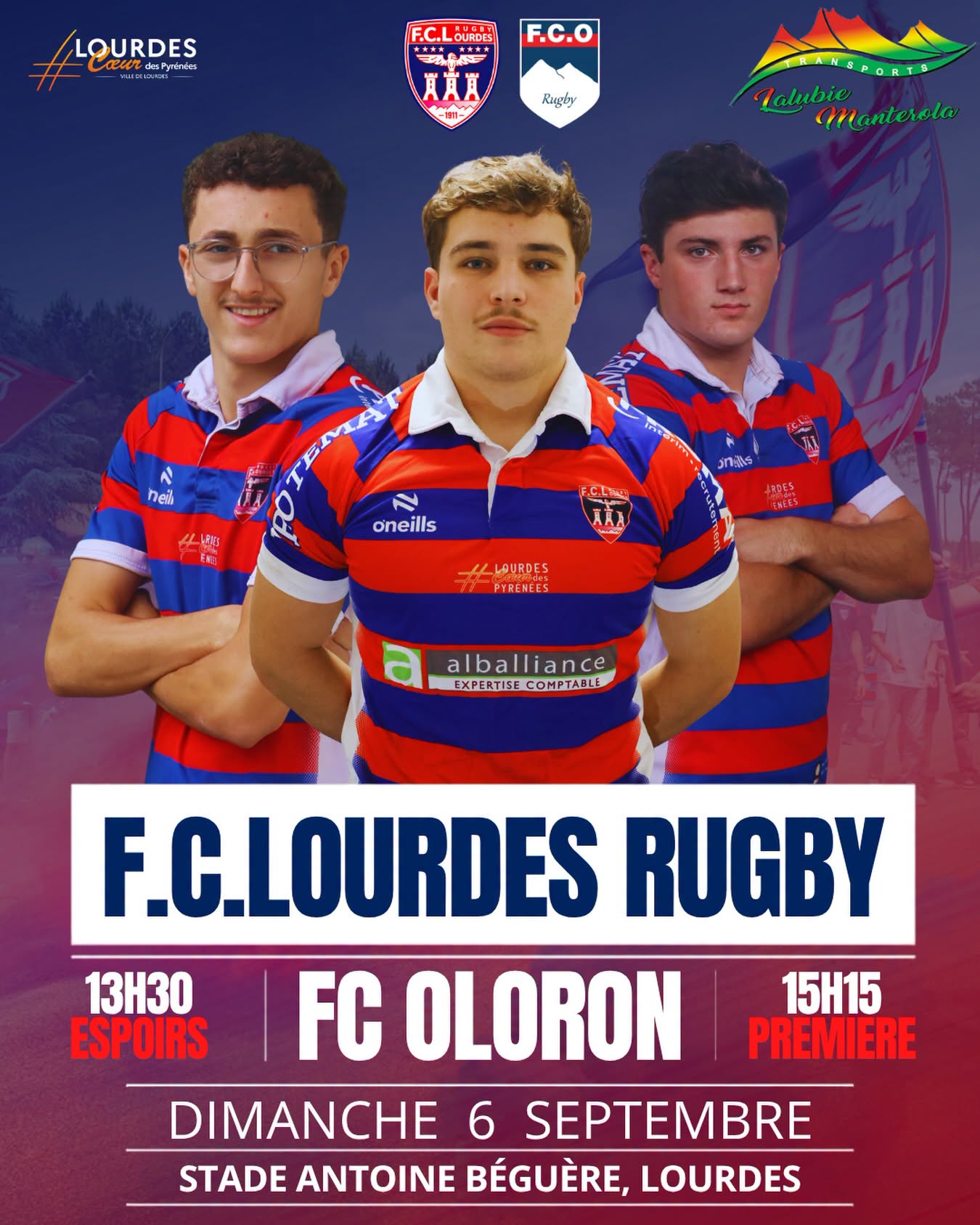 Match Rugby : FC Lourdes Rugby / FC Oloron