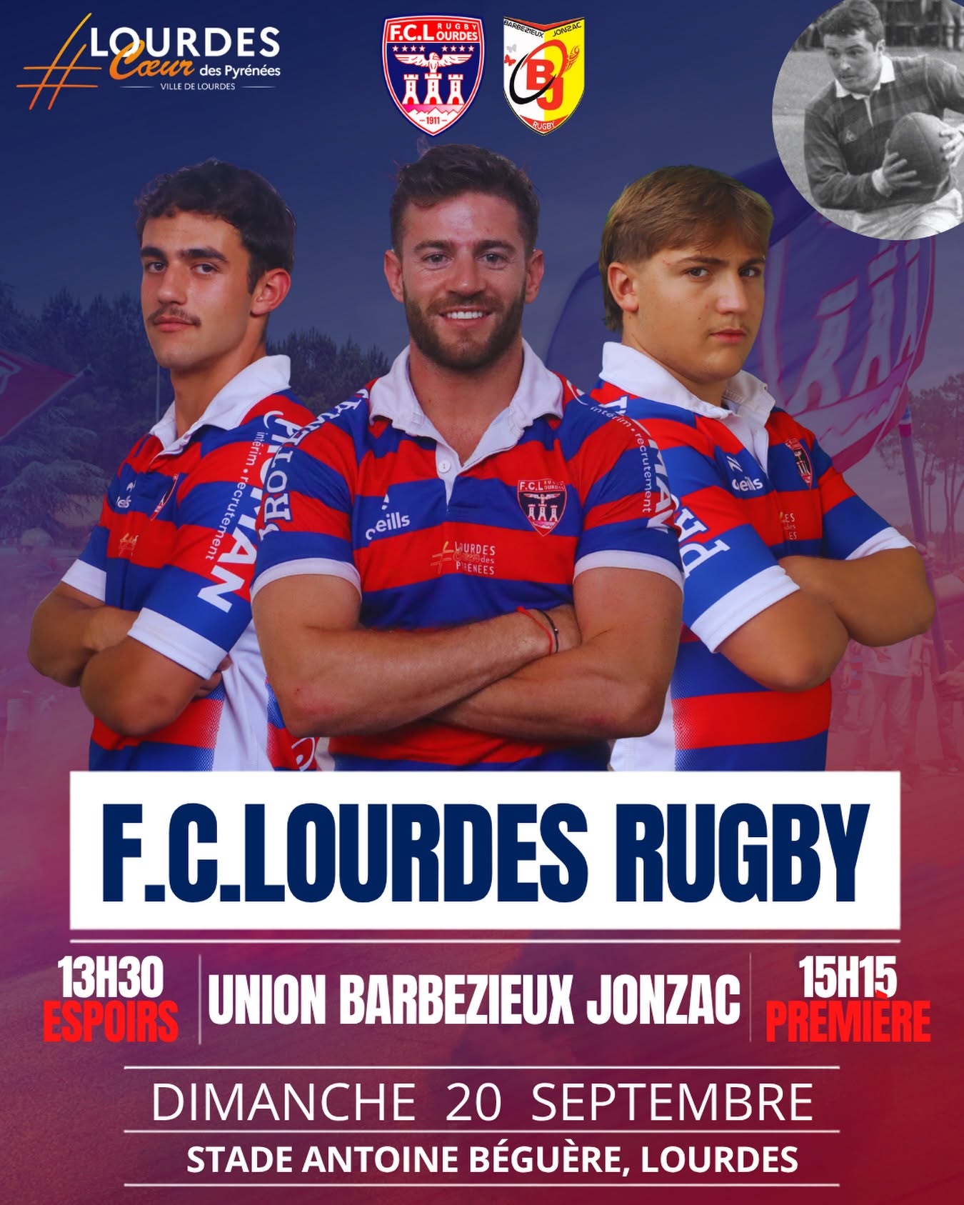 Match Rugby : FC Lourdes Rugby / Union Barbezieux Jonzac