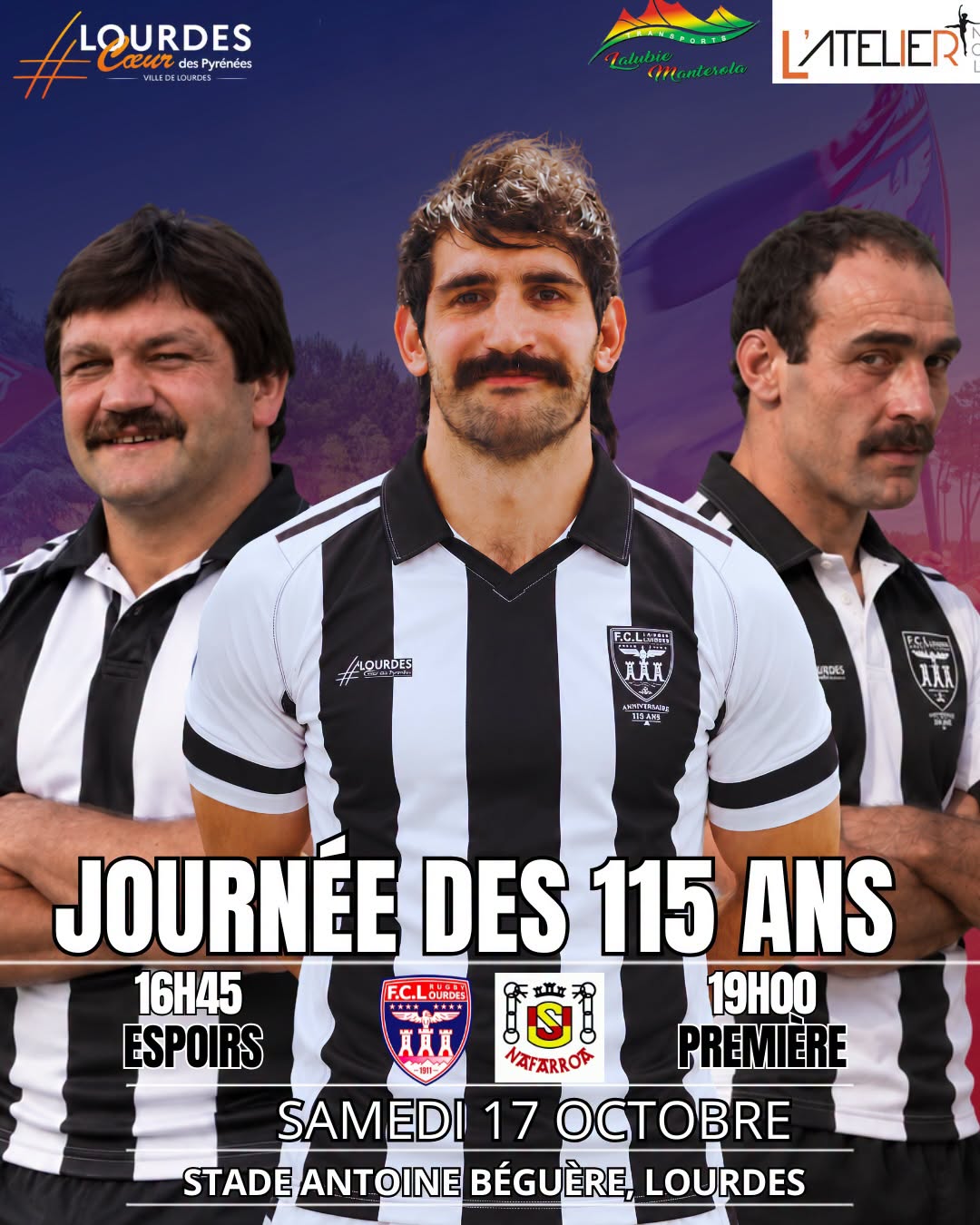 Match Rugby : FC Lourdes Rugby / US Nafarroa (Journée des 115 ans)