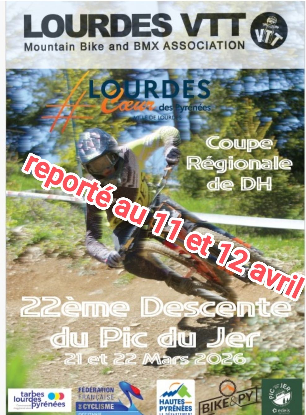 Coupe régionale de DH VTT – 22e Descente du Pic du Jer