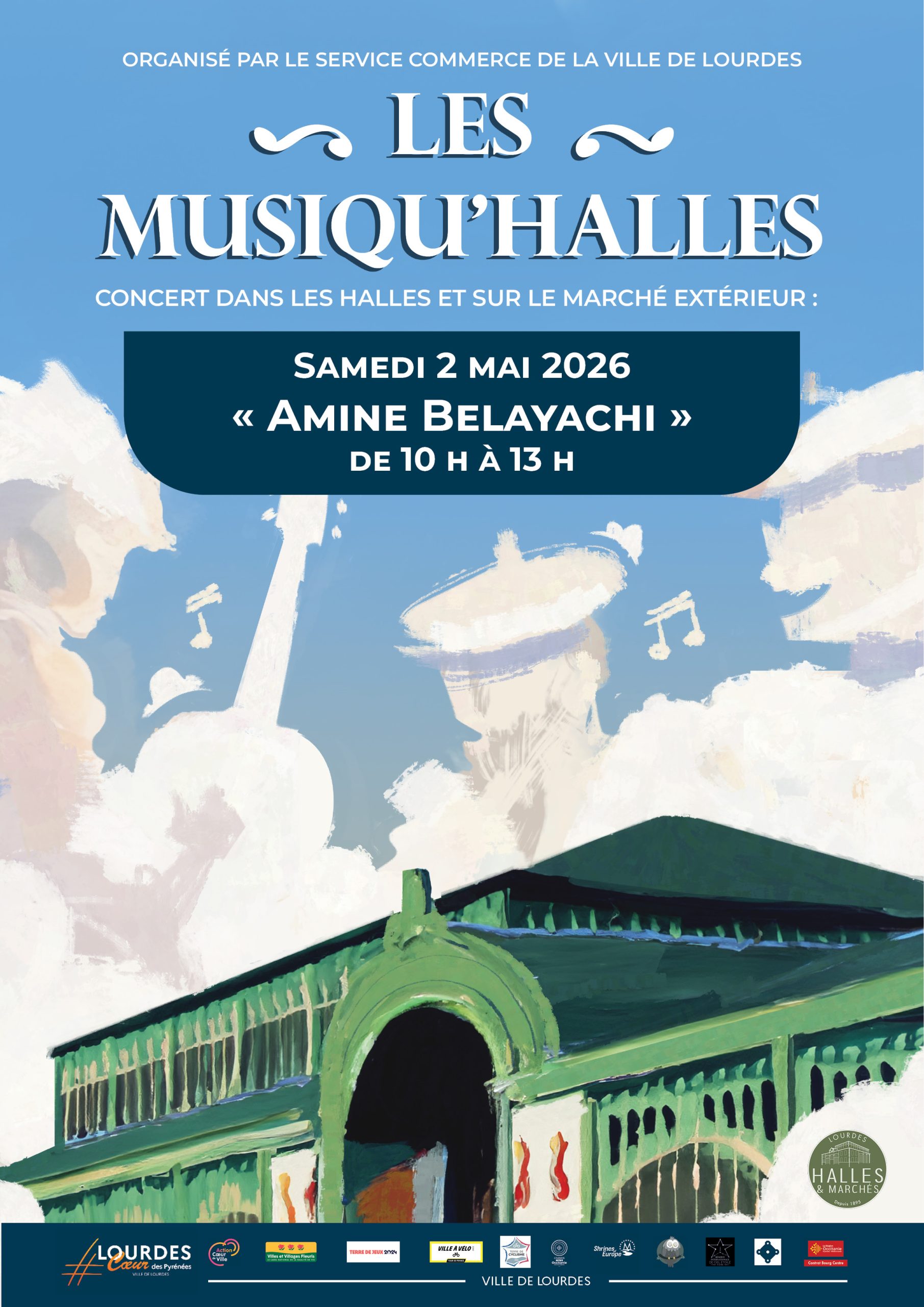 Les Musiqu&rsquo;Halles : concert gratuit avec « Amine Belayachi »