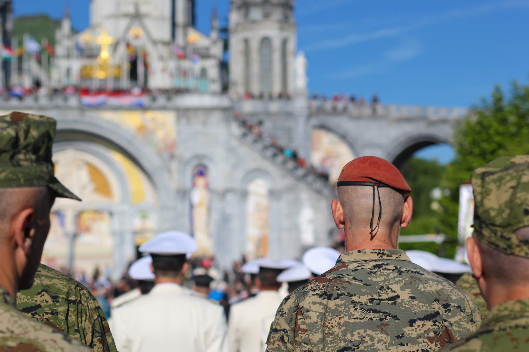 Dispositions concernant la sécurité pour le 66ᵉ Pèlerinage Militaire International de Lourdes