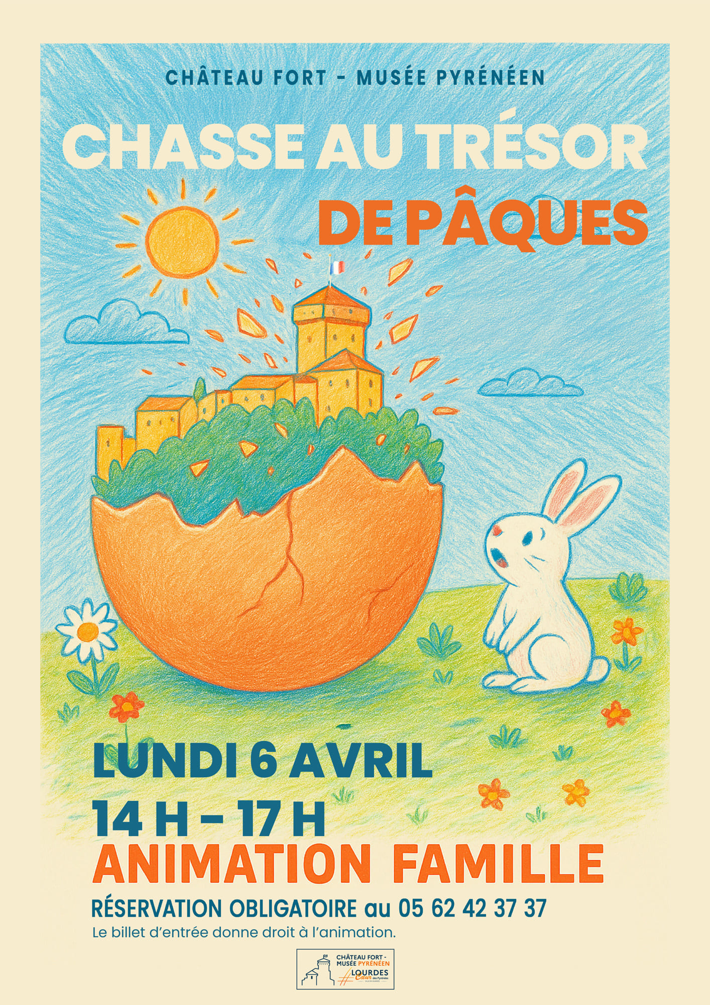 Chasse au trésor de Pâques au Château fort