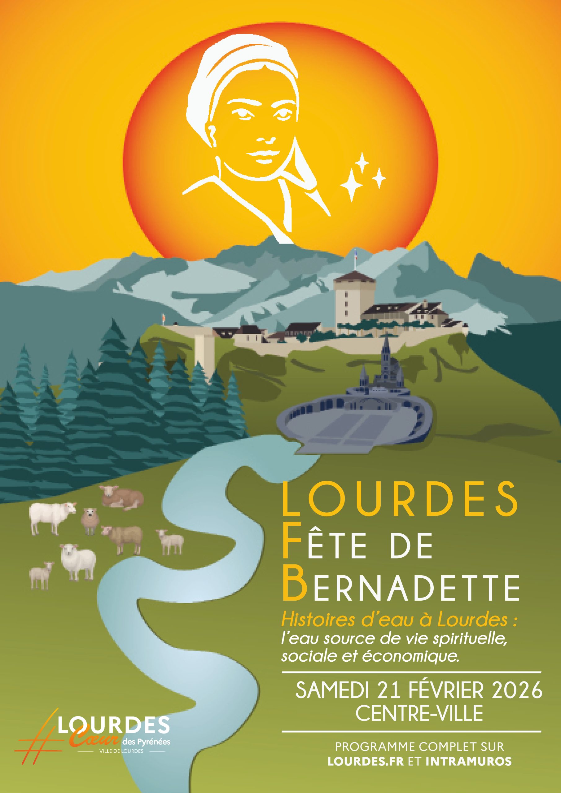 Fête de Bernadette – Histoire d&rsquo;eau à Lourdes