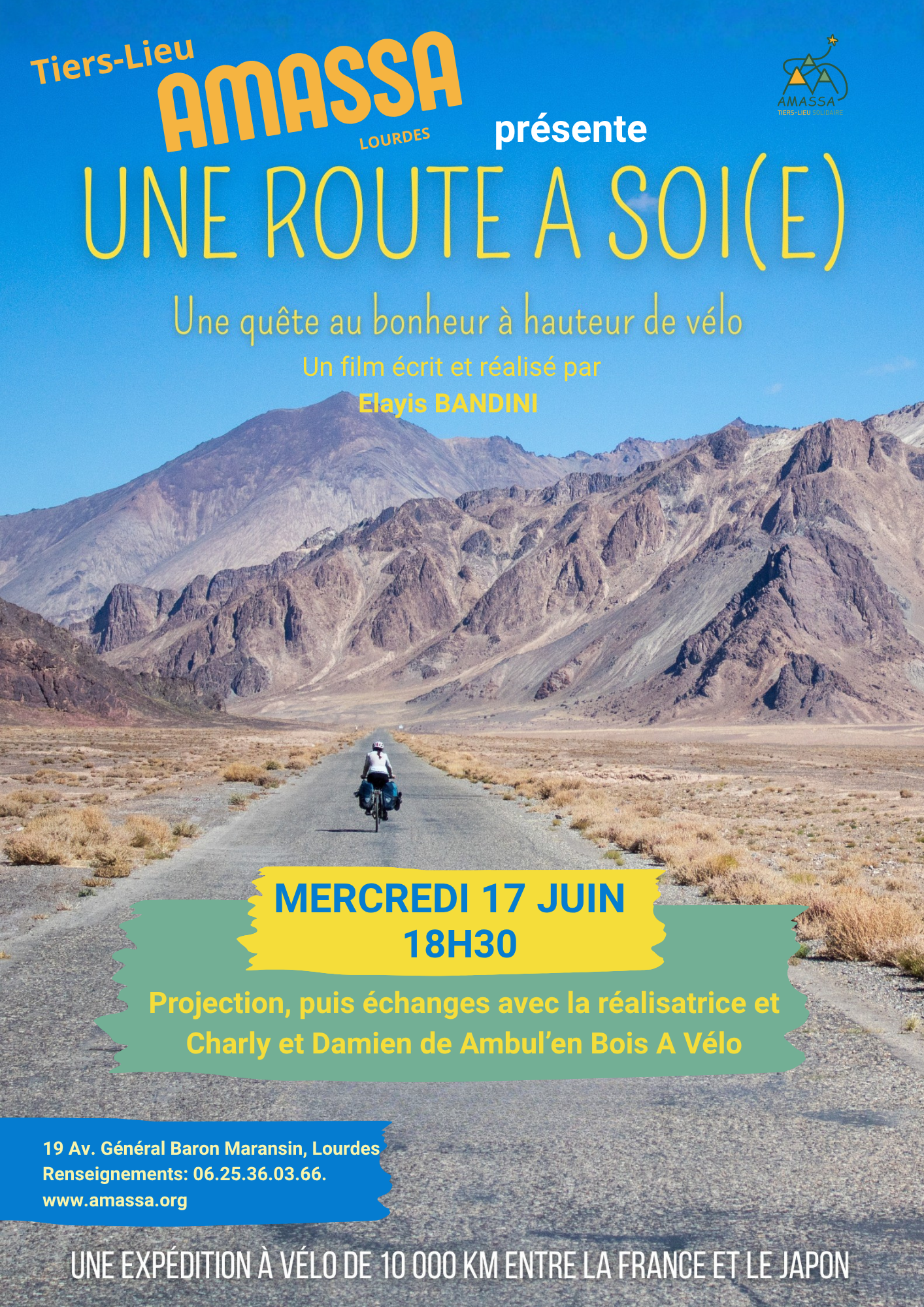 Projection du film « Une route à soi(e) »